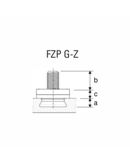 FZP 15x6 M8/11 G-Z (6KT) Anker ESG