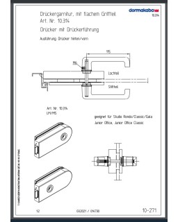 STUDIO Rondo Drückergarnitur, Drückerführung, F157