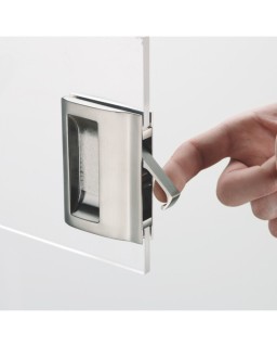 Griffmuschel mit stirnseitigem Griff, CP