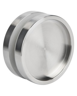 Schraubbare Griffmuschel 6402, DM 65mm, Edelstahl